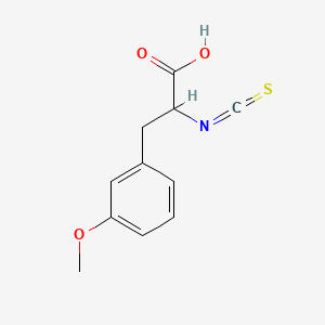 2-Isothiocyanato-3-(3-methoxyphenyl)propanoic acid