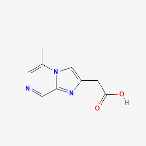 5-Methylimidazo[1,2-a]pyrazine-2-acetic acid