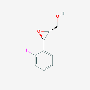 [(2R,3R)-3-(2-Iodophenyl)oxiran-2-yl]methanol