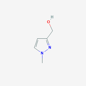 molecular formula C5H8N2O B1355010 (1-甲基-1H-吡唑-3-基)甲醇 CAS No. 84547-62-6