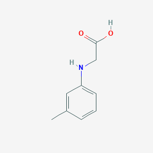 B1355013 [(3-Methylphenyl)amino]acetic acid CAS No. 21911-67-1