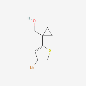 1-(4-Bromo-2-thienyl)cyclopropanemethanol