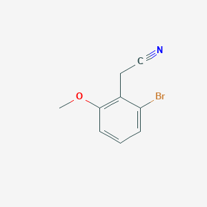 2-(2-Bromo-6-methoxyphenyl)acetonitrile