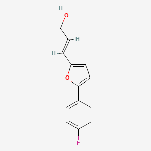 3-(5-(4-Fluorophenyl)furan-2-yl)prop-2-en-1-ol