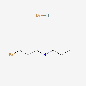 (3-Bromopropyl)(butan-2-yl)methylamine hydrobromide