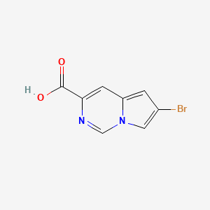 6-Bromopyrrolo[1,2-c]pyrimidine-3-carboxylic acid