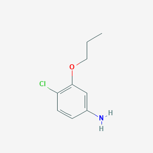 B1355027 4-Chloro-3-propoxyaniline CAS No. 76464-53-4