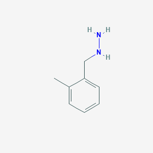 B1355028 [(2-Methylphenyl)methyl]hydrazine CAS No. 51859-94-0