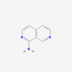 B1355029 2,7-Naphthyridin-1-amine CAS No. 27225-00-9