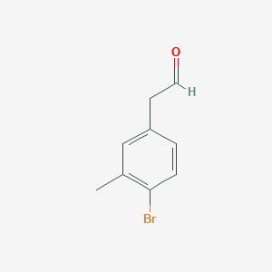 2-(4-Bromo-3-methylphenyl)acetaldehyde