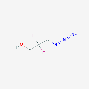 3-Azido-2,2-difluoropropan-1-ol