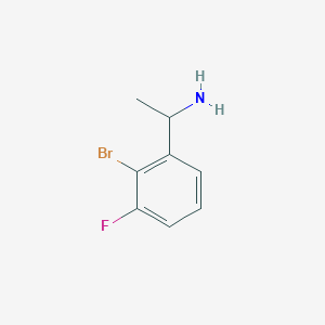 1-(2-Bromo-3-fluorophenyl)ethylamine