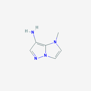 1-Methyl-1H-imidazo[1,2-b]pyrazol-7-amine