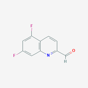 5,7-Difluoroquinoline-2-carbaldehyde