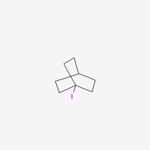 molecular formula C8H13I B13550607 1-Iodobicyclo[2.2.2]octane CAS No. 931-98-6