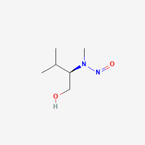 (2R)-3-methyl-2-[methyl(nitroso)amino]butan-1-ol