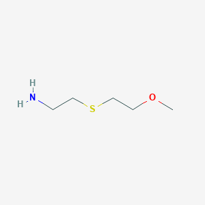 1-[(2-Aminoethyl)sulfanyl]-2-methoxyethane