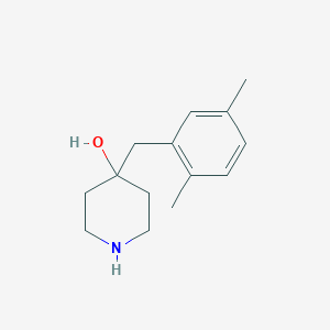 4-(2,5-Dimethylbenzyl)piperidin-4-ol