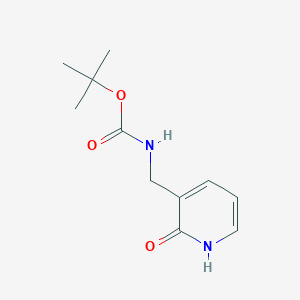 Tert-butyl ((2-oxo-1,2-dihydropyridin-3-yl)methyl)carbamate