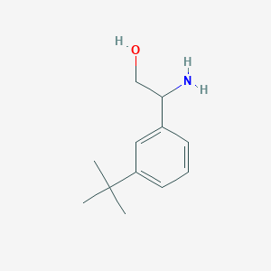 2-Amino-2-(3-tert-butylphenyl)ethan-1-ol