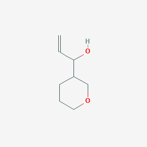 1-(Tetrahydro-2h-pyran-3-yl)prop-2-en-1-ol