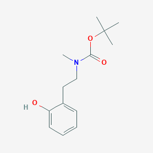 N-(2-(2-hydroxyphenyl)ethyl)-N-methylcarbamic acid tert-butyl ester