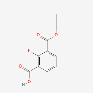 3-[(Tert-butoxy)carbonyl]-2-fluorobenzoic acid