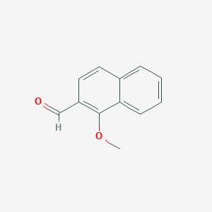 molecular formula C12H10O2 B1355140 1-甲氧基-2-萘甲醛 CAS No. 50493-10-2