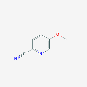 molecular formula C7H6N2O B1355149 5-甲氧基吡啶-2-碳腈 CAS No. 89809-63-2