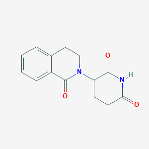 3-(3,4-dihydro-1-oxo-2(1H)-isoquinolinyl)-2,6-Piperidinedione