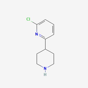 2-Chloro-6-(4-piperidyl)pyridine