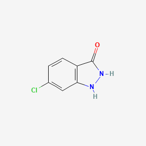 molecular formula C7H5ClN2O B1355162 6-氯-1H-吲唑-3-醇 CAS No. 7364-29-6