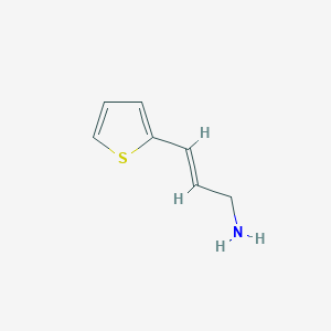 (E)-3-(Thiophen-2-yl)prop-2-en-1-amine