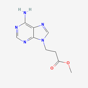 Methyl 3-(6-amino-9h-purin-9-yl)propanoate