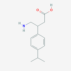 4-Amino-3-(4-isopropylphenyl)butanoic acid