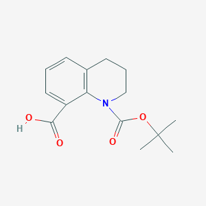 1-(tert-Butoxycarbonyl)-1,2,3,4-tetrahydroquinoline-8-carboxylic acid