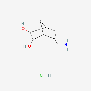 5-(aminomethyl)bicyclo[2.2.1]heptane-2,3-diolhydrochloride,Mixtureofdiastereomers