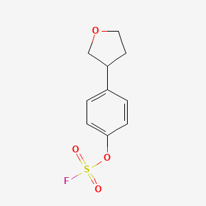 4-(Oxolan-3-yl)phenyl fluoranesulfonate