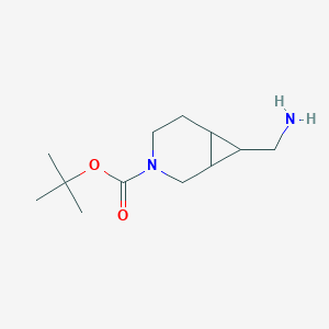 Tert-butyl 7-(aminomethyl)-3-azabicyclo[4.1.0]heptane-3-carboxylate