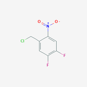 1-(Chloromethyl)-4,5-difluoro-2-nitrobenzene