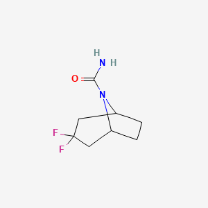 3,3-Difluoro-8-azabicyclo[3.2.1]octane-8-carboxamide