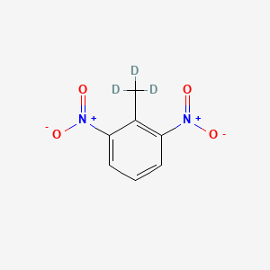 molecular formula C7H6N2O4 B1355221 2,6-二硝基甲苯-α,α,α-d3 CAS No. 93951-90-7