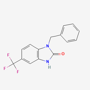 1-benzyl-5-(trifluoromethyl)-1H-benzo[d]imidazol-2(3H)-one