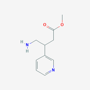 Methyl 4-amino-3-(pyridin-3-yl)butanoate