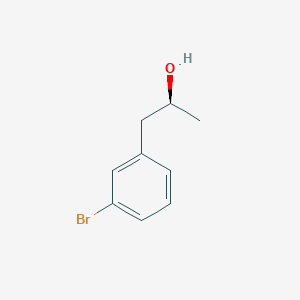 molecular formula C9H11BrO B13552306 (S)-1-(3-Bromophenyl)propan-2-ol 