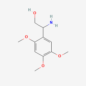 2-Amino-2-(2,4,5-trimethoxyphenyl)ethanol