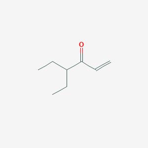 molecular formula C8H14O B13552405 4-Ethylhex-1-en-3-one CAS No. 123184-16-7