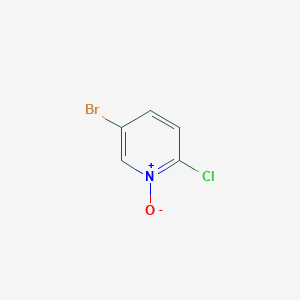 molecular formula C5H3BrClNO B1355242 5-溴-2-氯吡啶-1-氧化物 CAS No. 889865-43-4