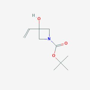 Tert-butyl 3-ethenyl-3-hydroxyazetidine-1-carboxylate