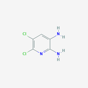 molecular formula C5H5Cl2N3 B1355249 5,6-二氯吡啶-2,3-二胺 CAS No. 97941-89-4